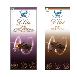 Sugar Free DLite Dark Chocolate Combo | 2x80g