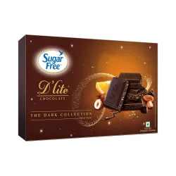 Sugar Free DLite Dark Collection Assorted Chocolate Gift Pack 120g