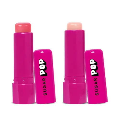 Image of SUGAR POP Lip Balm Set – Vanilla & Peach (2 x 4.5g)