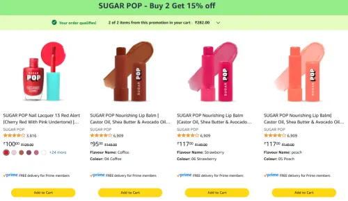 Image of SUGAR POP Offer: Buy 2 Products & Get Extra 15% Discount