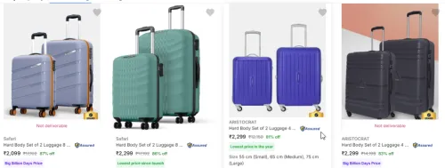 Image of Magnum by Safari Suitcases at minimum 87% Discount