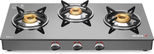 Image of SUJATA Gas Stove 3 Burner Gas