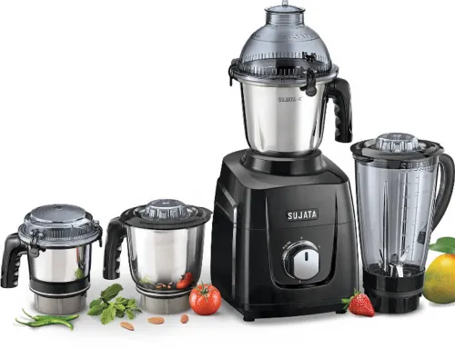 Image of SUJATA Mixer Grinder 1000 Watts 1000 W Mixer Grinder  (4 Jars)