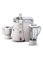 Sujata Powermatic Plus B07D8VBYB4 White Plastic Anti-Drip 2 Jars Wet and Dry