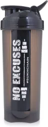 SUKHCHAIN 700 ml Plastic Shaker  (Pack of 1, Black)