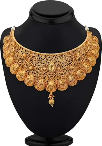Image of Sukkhi Alloy Gold-plated Gold Jewel Set (Pack of 1)