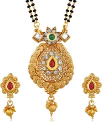 Sukkhi Alloy Gold-plated Gold Jewel Set (Pack of 1)