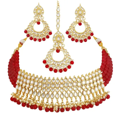 Image of Sukkhi Incredible Gold Plated Wedding Jewellery