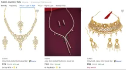 Sukki Jewellery set upto 89% Discount From ₹179