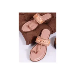 Sukun DV_9002 Womens Lightweight Cushioned Flat Sandals 