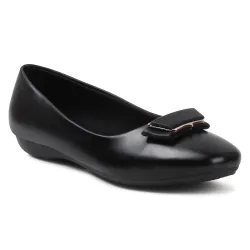 Sukun FBY_091 Women's Bellies Flats Lightweight, Comfortable Slip-On Square Toe Shoes for Office, Casual | Stylish, Durable & Comfy