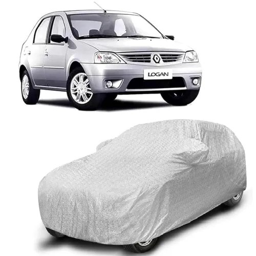 Image of Sulfar 100% Car Body Cover Compatible with Mirror for Renault Logan
