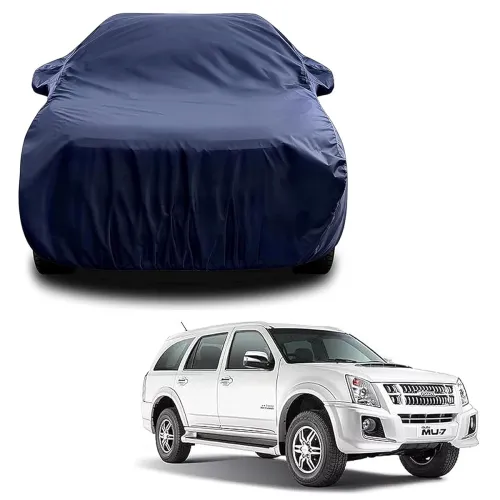 Image of Sulfar 100% Water Resistant Car Body Cover Compatible with Mirror for Isuzu MU7