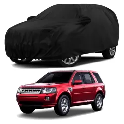 Sulfar 100% Water Resistant Car Body Cover Compatible with Mirror & Antenna Pockets for Land Rover Freelander 2 