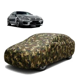 Sulfar 100% Waterproof Car Body Cover Compatible with Mirror for BMW ML with Long Lasting Durable Material (Triple Stitched, Full Bottom Elastic, Camouflage Army)