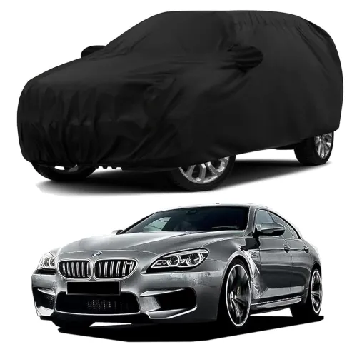 Image of Sulfar 100% Water Resistant Car Body Cover Compatible with Mirror & Antenna Pockets for BMW M6 (Triple Stitched, Full Bo
