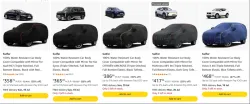 Sulfar 100% Water Resistant Car Body Cover upto 90% Discount