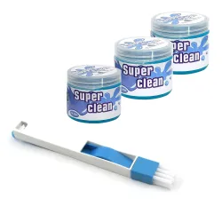 Sulfar 2-in-1 Keyboard Cleaning Brush and Gel Set