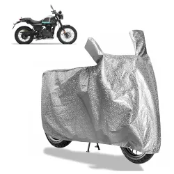 Sulfar Waterproof Bike Cover Royal Enfield Scram 411 Silver