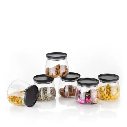 Image of Sulfar Crystal Clear Matka Shaped Glass Jar