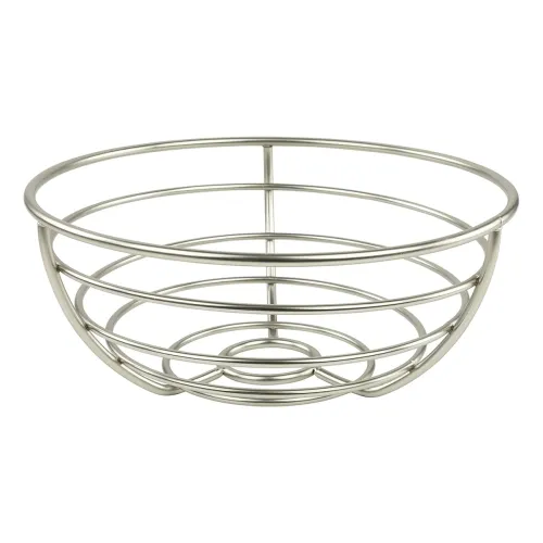 Image of Sulfar Metal Fruit Bowl Centerpiece for Kitchen and Dining Room Counterto