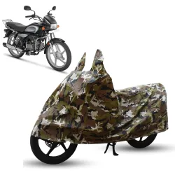 Sulfar Waterproof Bike Cover Hero Splendor Plus Army Green