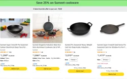 Sumeet cookware Apply 25% Coupon