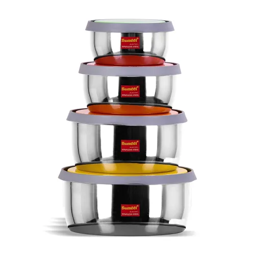 Image of Sumeet Stainless Steel Airtight Container Set