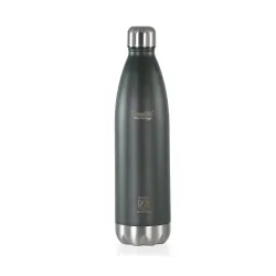 Sumeet Thermo1000 ISI Certified Stainless Steel Hot & Cold Double Walled Leak Proof Vacuum Flask/Water Bottle for Office/School/College/Gym/Picnic/Home/Trekking- 1000ml, Green
