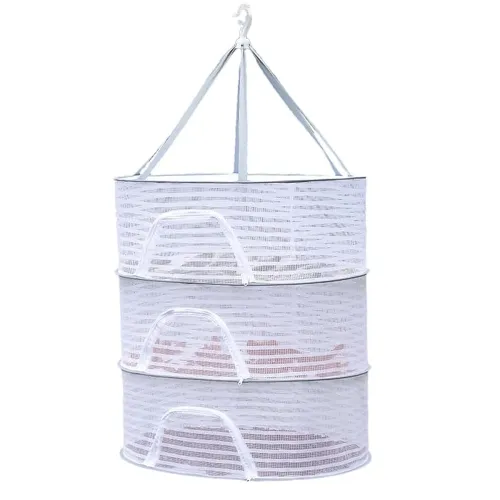 Image of Sun Drying Net – 3‑Layer Foldable Food Drying Rack 50×70 cm 