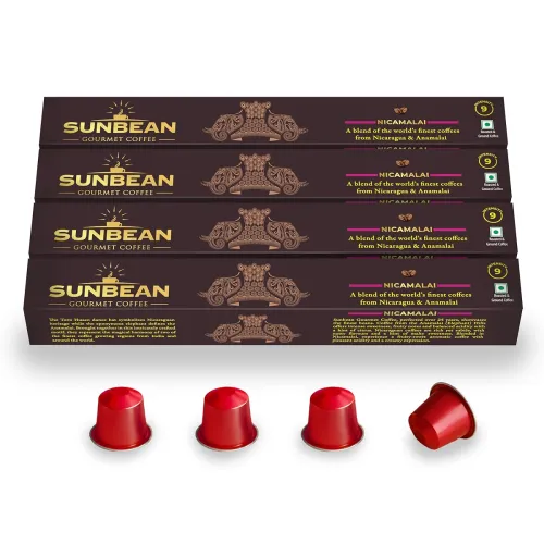 Image of SUNBEAN Nicamalai Gourmet Coffee Capsules Box