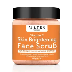 Sundra Vitamin C Face Scrub 100g Glow Skin