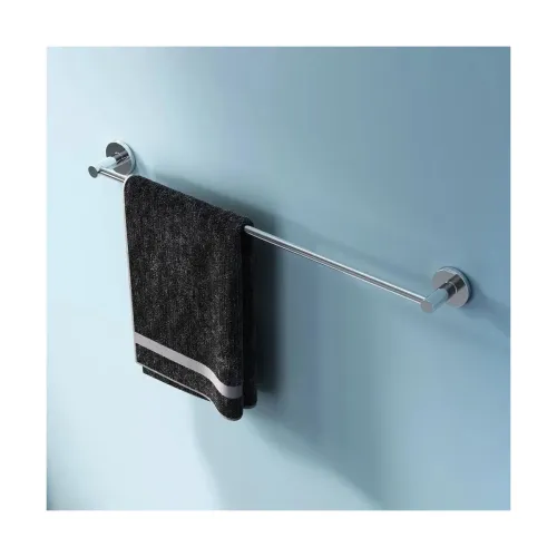 Image of Sundry Towel Rod Chrome Finish 24 inch 1 Bar Towel Rod Stainless Steel 24 inch