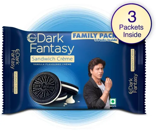 Image of Sunfeast Dark Fantasy with Smooth Vanilla Cream Filled Biscuit (237 g)