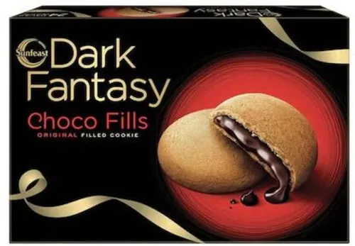 Image of Sunfeast DARK FANTASY CHOCO FILLS FILL WITH CHOCOLTE 