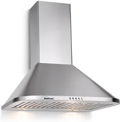 Sunflame MATRIX 60 SS BF 1100 m3/hr 60 cm Chimney (Wall and Ceiling Mounted, Stainless Steel)