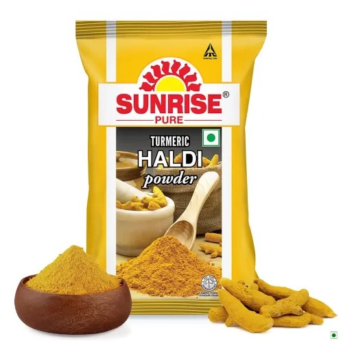 Image of Sunrise Pure Turmeric Spice Powder Pouch, 200 gram