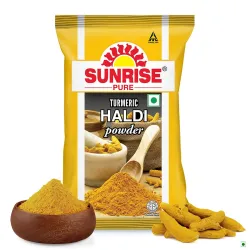Sunrise Pure Turmeric Spice Powder Pouch, 200 gram