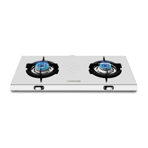 Image of Sunshine Falcon 2 Burner Stainless Steel Gas Stove