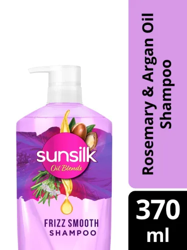 Image of Sunsilk Oil Blends Frizz Smooth Shampoo with Argan Oil & Rosemary - 700 ml