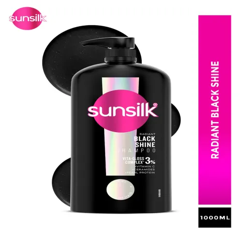 Image of Sunsilk Radiant Black Shine Shampoo - 1 L