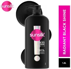 Sunsilk Radiant Black Shine Shampoo 1200ml