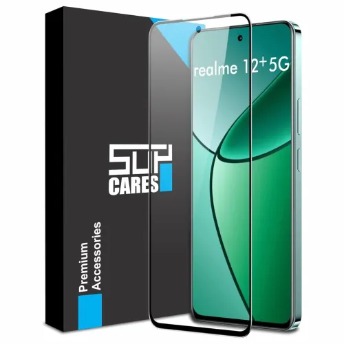 Image of SupCares Tempered Glass for Realme 12