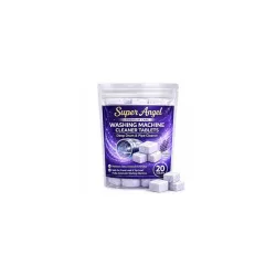 Super Angel Lavender-scented 20 Pcs Washing Machine Deep Cleaner