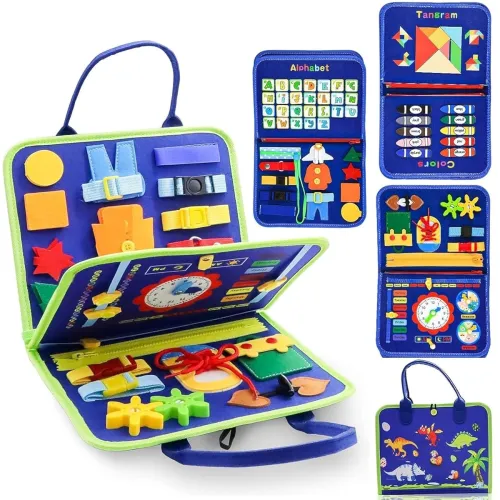 Image of SUPER TOY Busy Board Montessori Sensory Toys