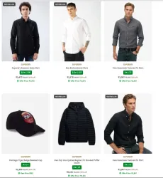 Superdry Mens Clothing & Accesories at minimum 55% Discount