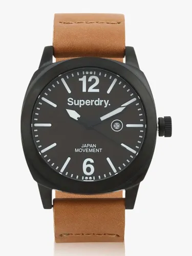Image of Superdry Thor Black Dial -SYG103TT Analog Watch - For Men SYG103...more
