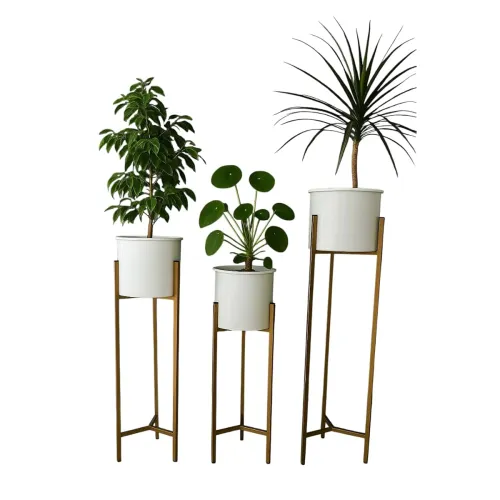 Image of Superstar Metal Plant Stand Rack, set of 3