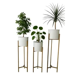 Superstar Metal Plant Stand Rack, set of 3