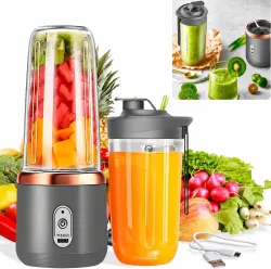 SUPERSTUD Blender Juicer Mixer Rechargeable Portable Smoothie Blender 50 W Mixer